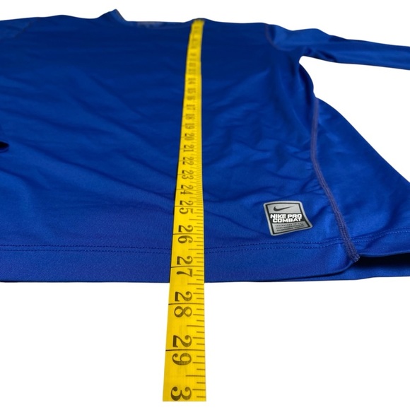 Nike Men's Blue Long Sleeve Shirt, L - Picture 8 of 10